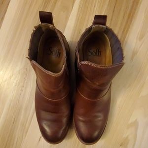Sofft Shoes - Softf Bellis womens leather booties size 8M Sofft Shoes - Softf Bellis womens leather booties size 8M